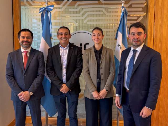 Telco recibio en sus oficinas al Vicepresidente de Huawei Argentina, Juan Bonora,